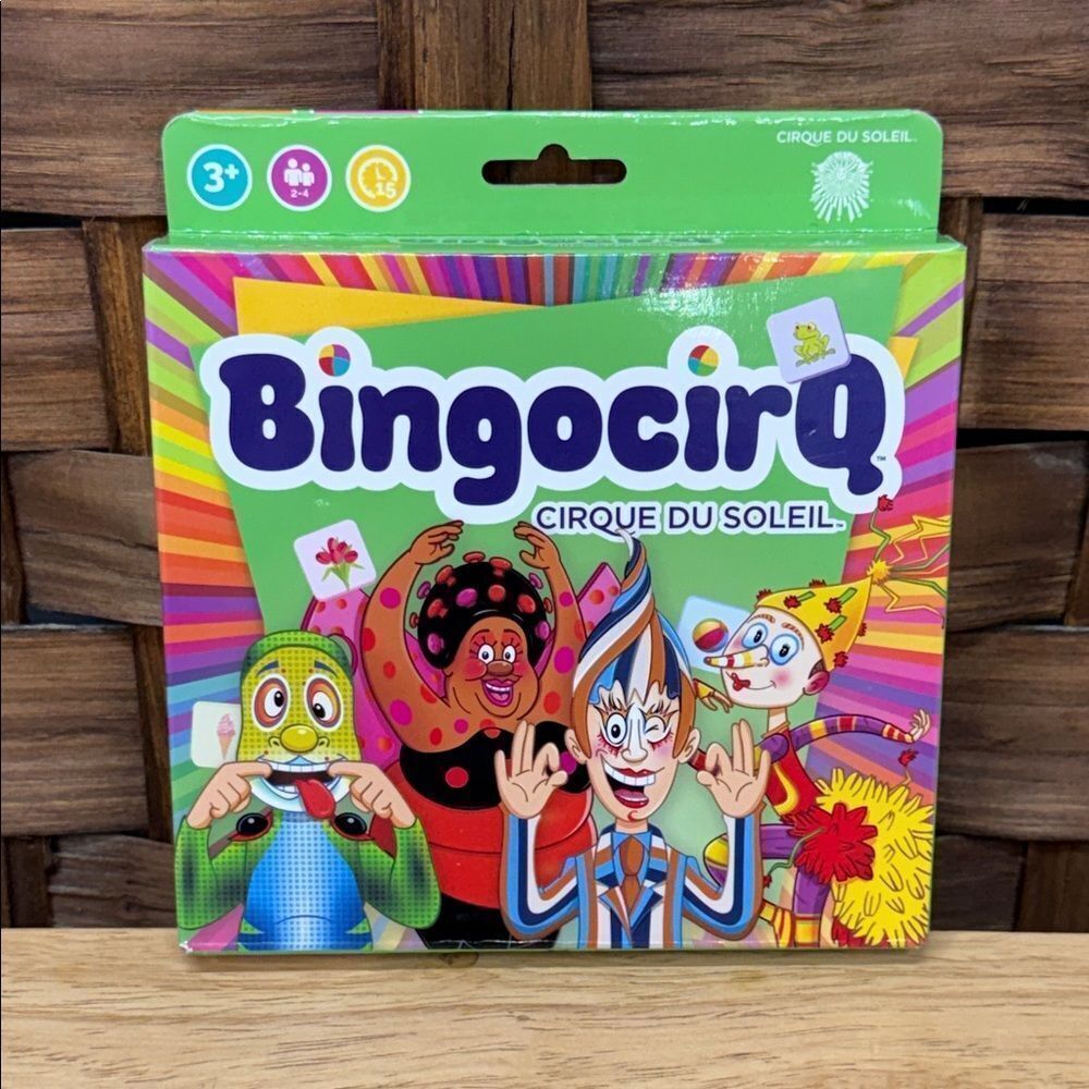 New Cirque du Soleil BingocirQ Card Game - Colorful Edition